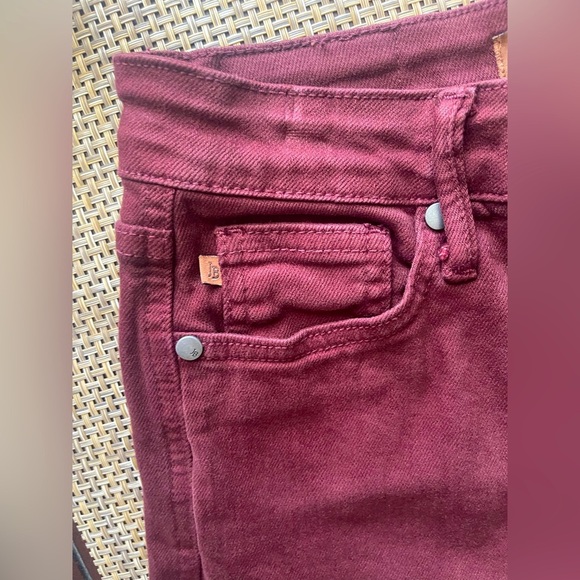 JUDY BLUE Women's Burgundy Jeans - Picture 6 of 10